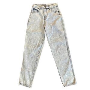 STEFANO Vintage 1980s High Rise Acid Wash Mom Jeans